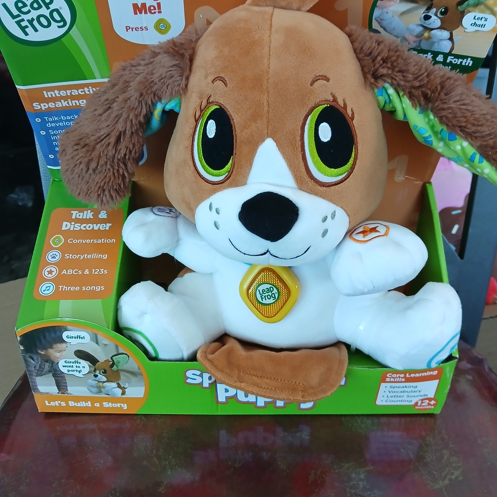 Leapfrog Speak And Learn Puppy! New In Box!